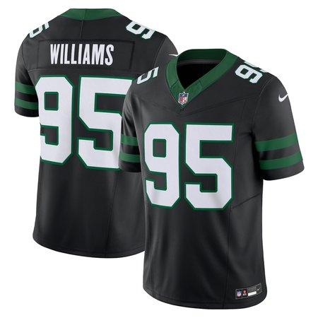 Men's New York Jets Quinnen Williams Legacy Black Vapor F.U.S.E. Limited Jersey